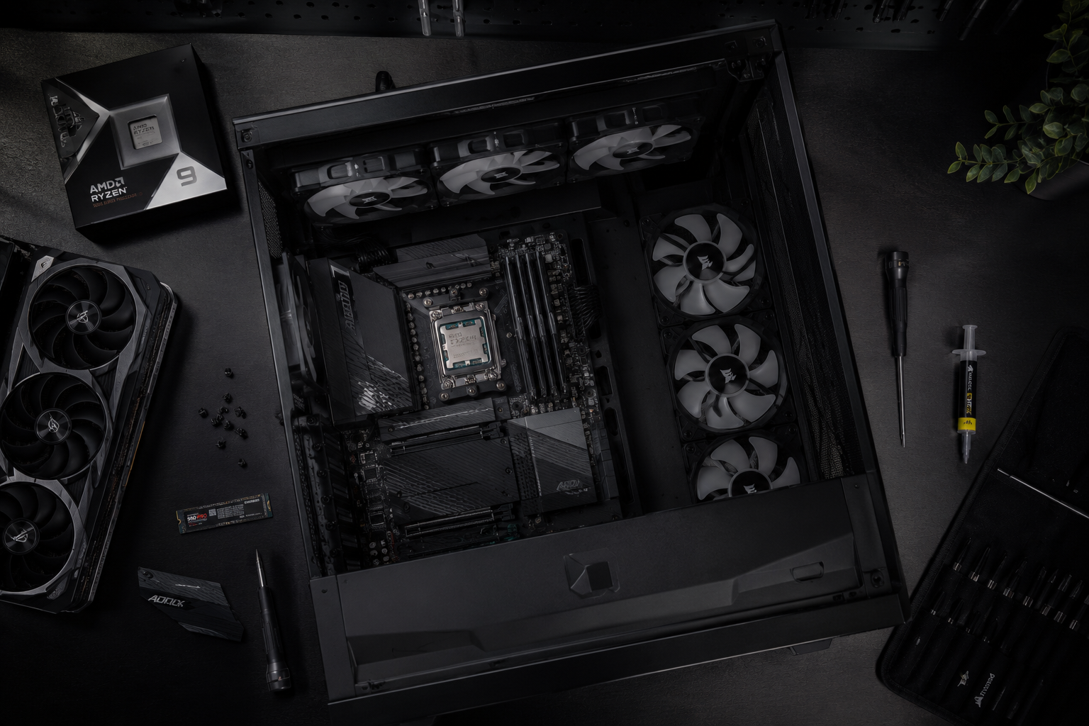Custom PC builders UK — Pack-A-Punch PCs workshop